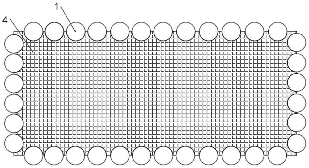 Full-surrounding type refrigerator protection device and packaging method