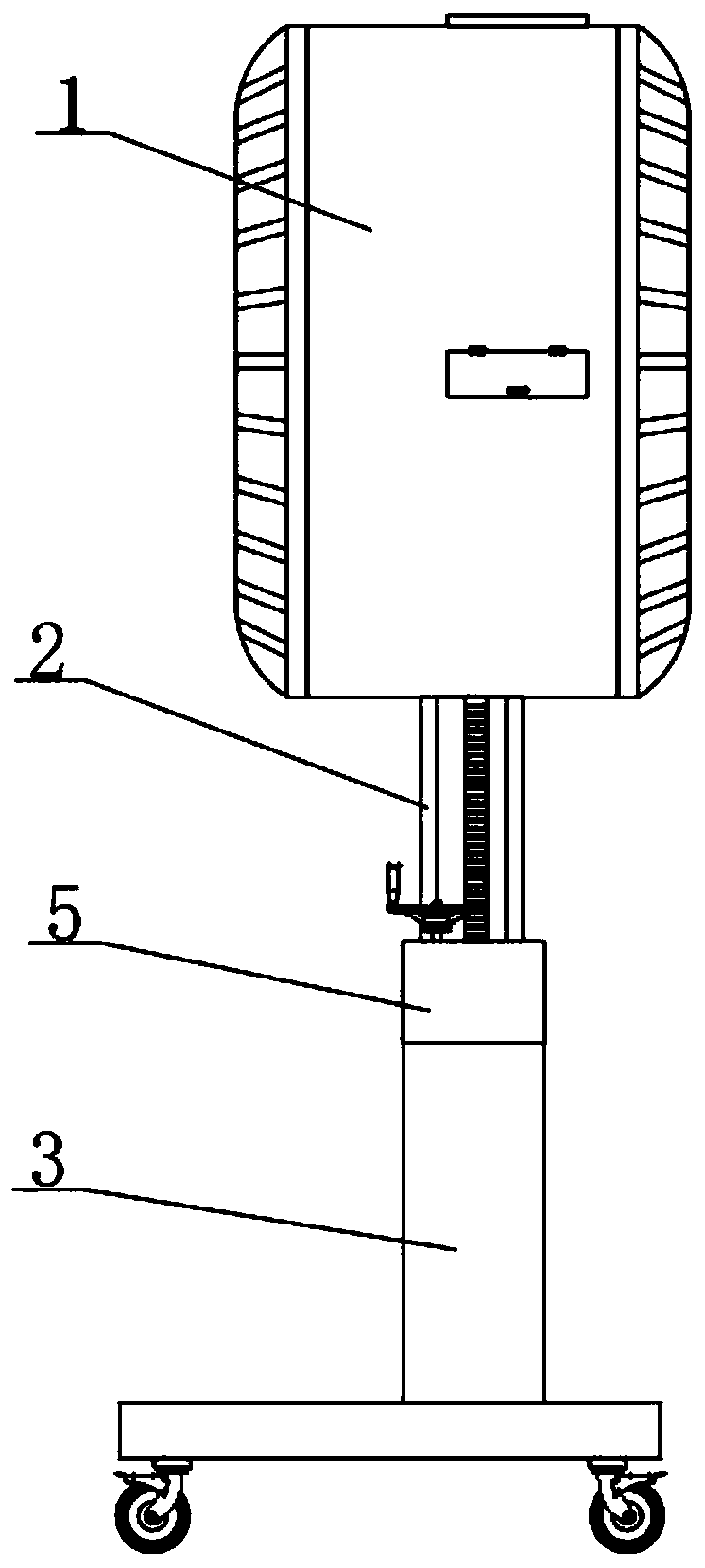 Fan with UVCLED sterilization function