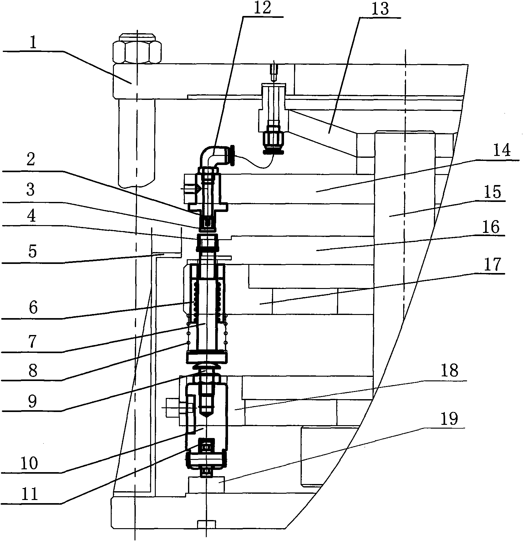 Inner stopper combined machine