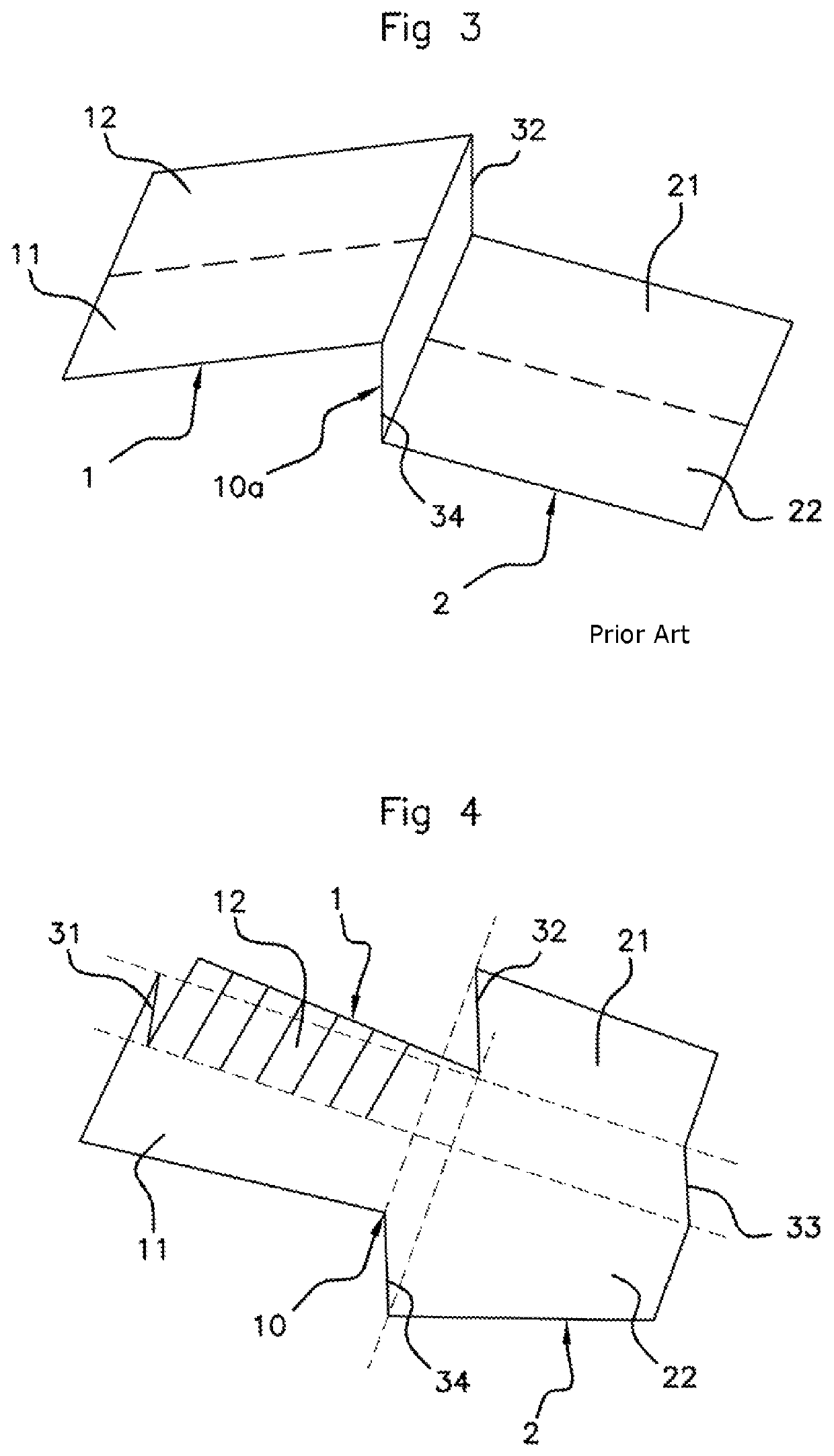 Inductive position sensor with secondary turns extending through a printed circuit board