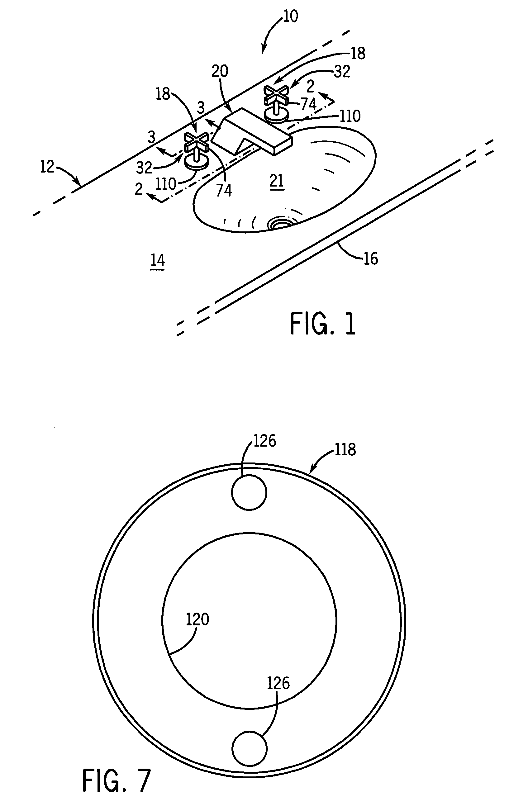 Low-profile valve assembly