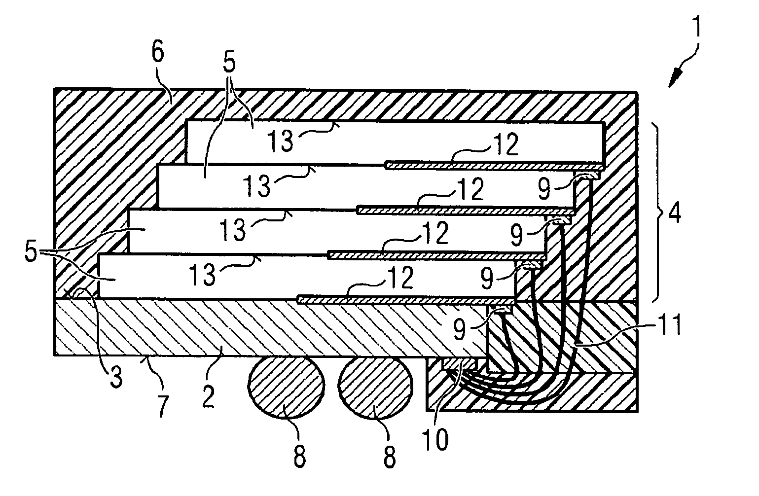 Multi-chip device and method for producing a multi-chip device