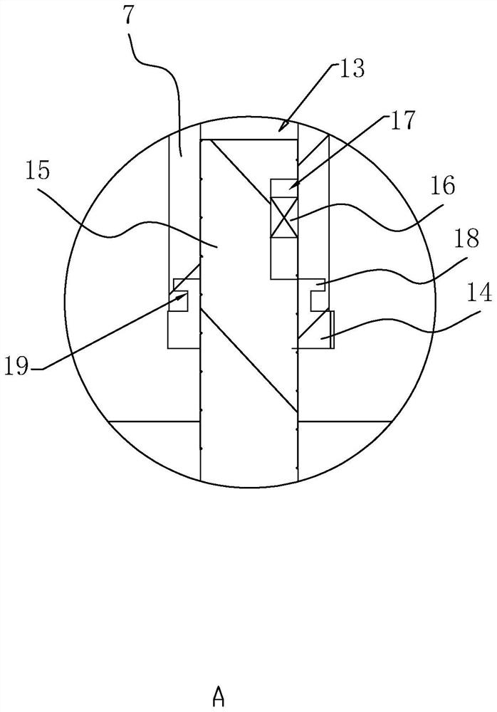 Semi-automatic corrugated beam guardrail plate mounting machine and working method thereof