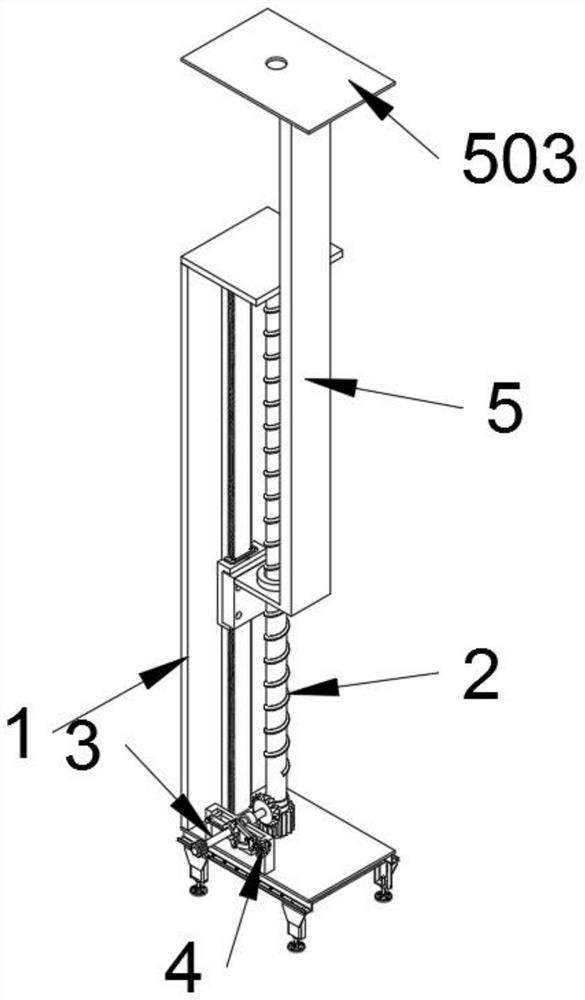 Super high-rise building engineering measuring equipment