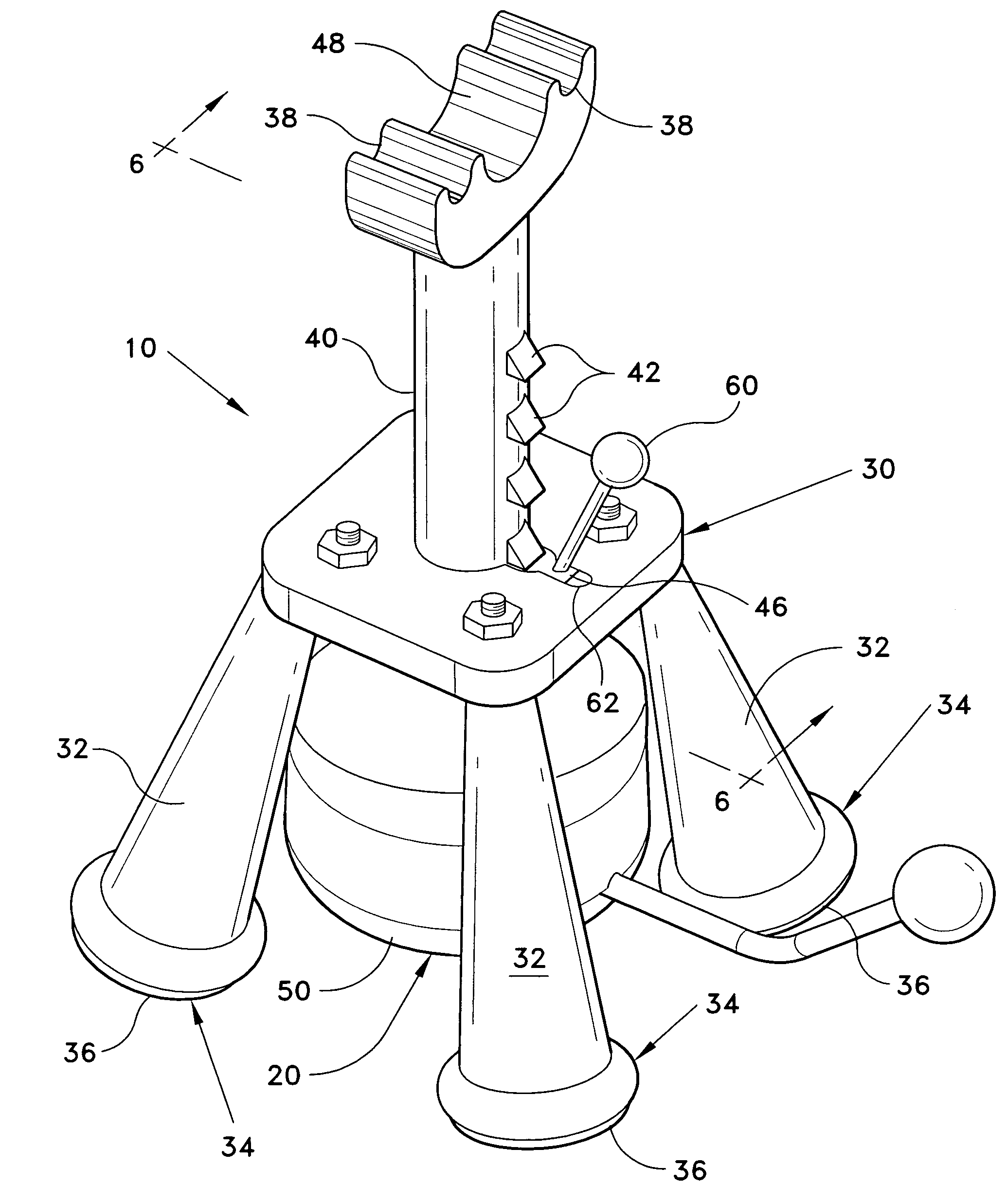 Hydraulic jack stand