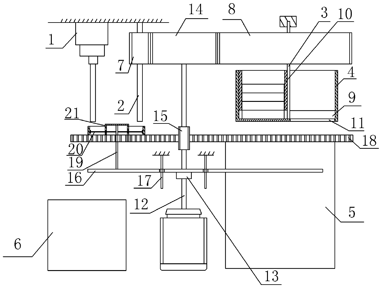 An oil seal processing device