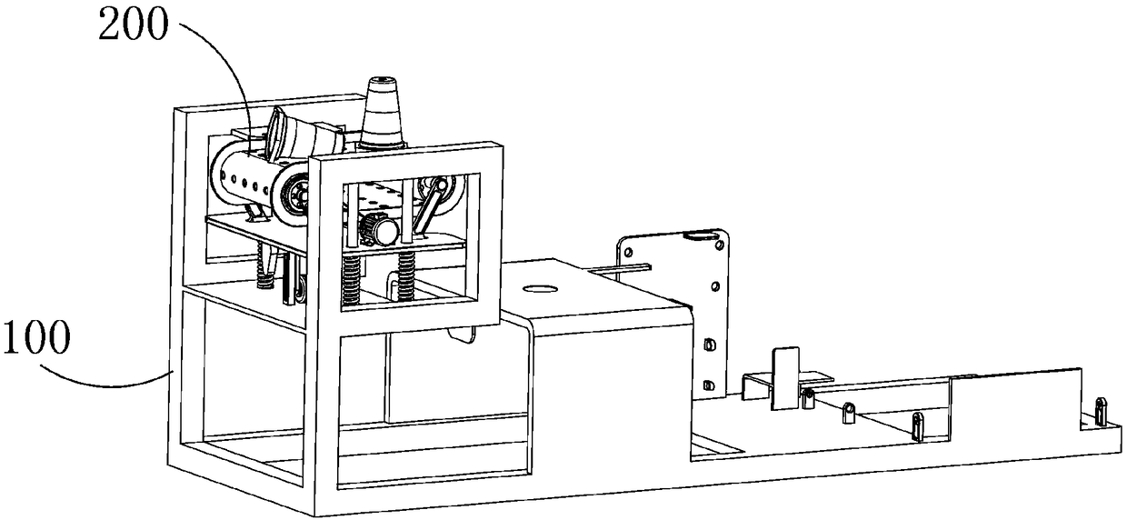 Orderly palletizing stacking machine for stone separation of barricades