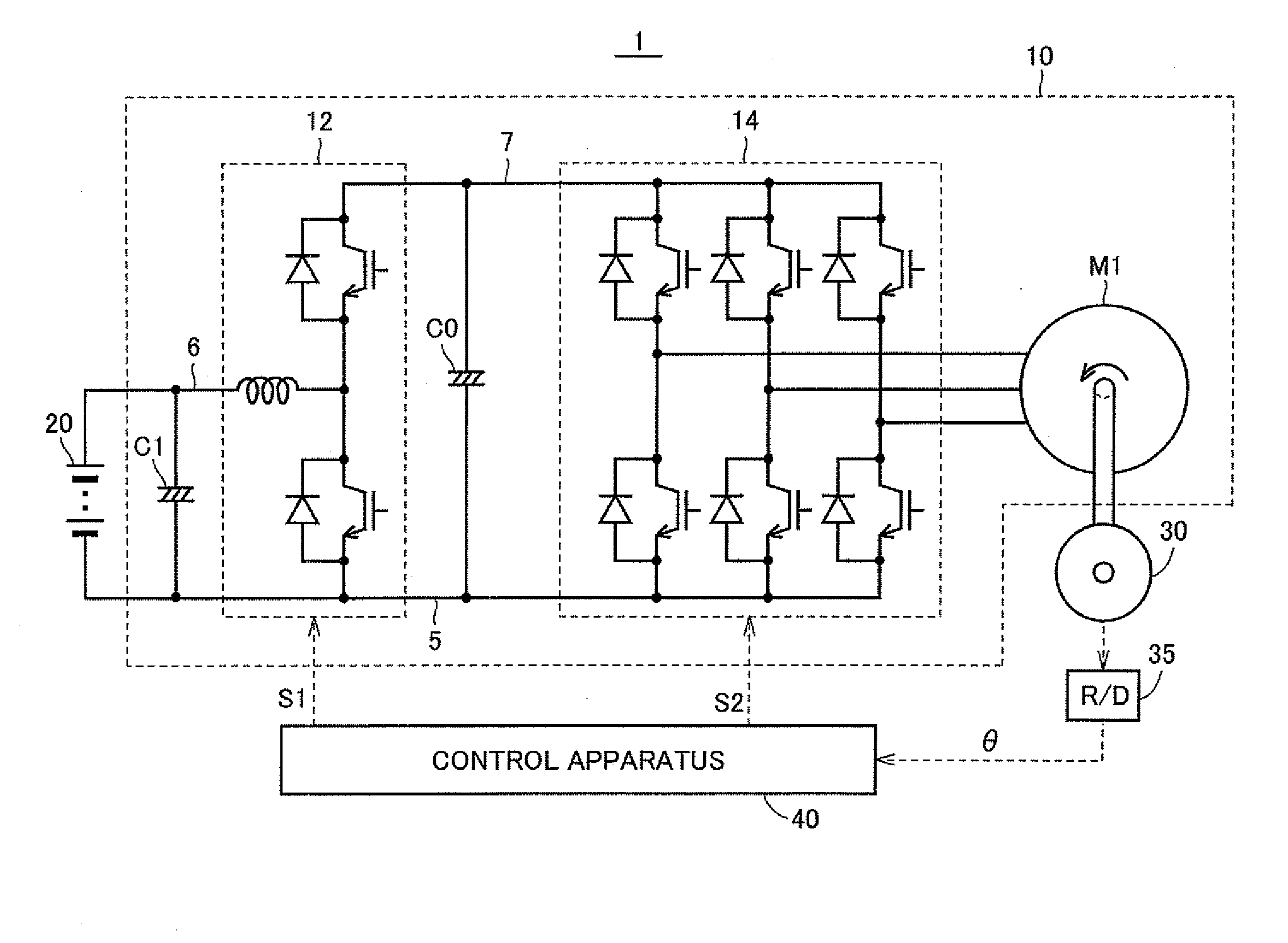 Rotation angle calculation apparatus and rotation angle calculation method