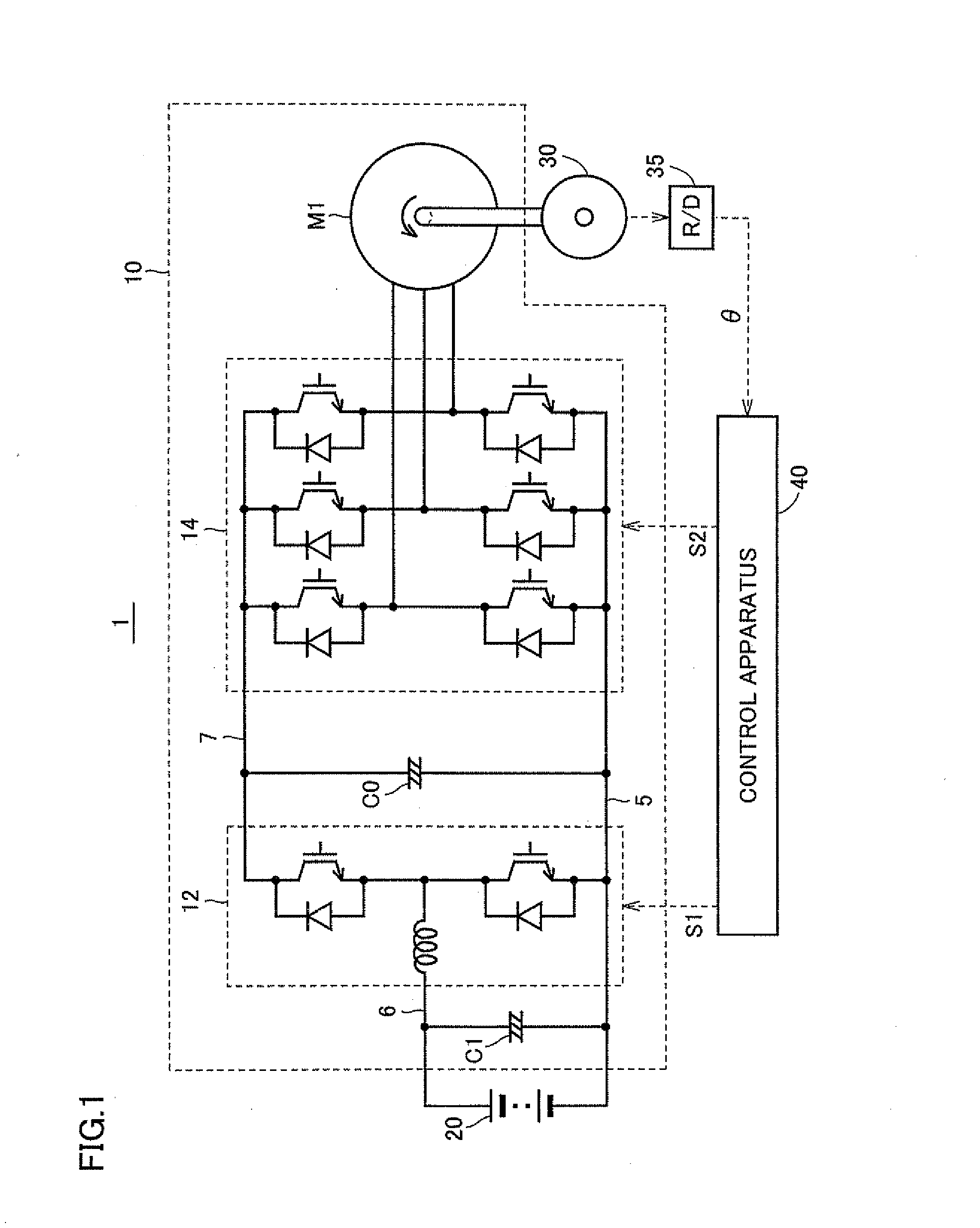 Rotation angle calculation apparatus and rotation angle calculation method