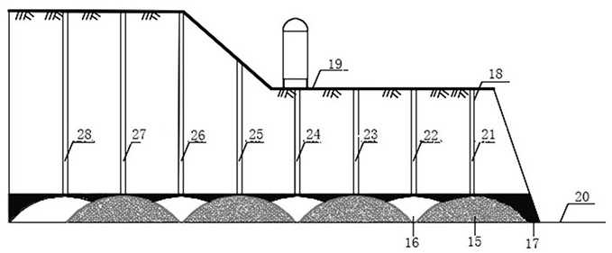 A continuous mining machine drilling type paste filling mining method for side-side coal