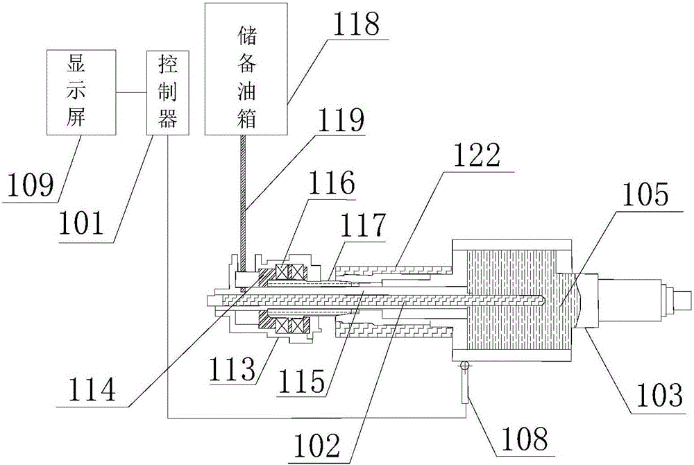 Gold stamping roller heating device