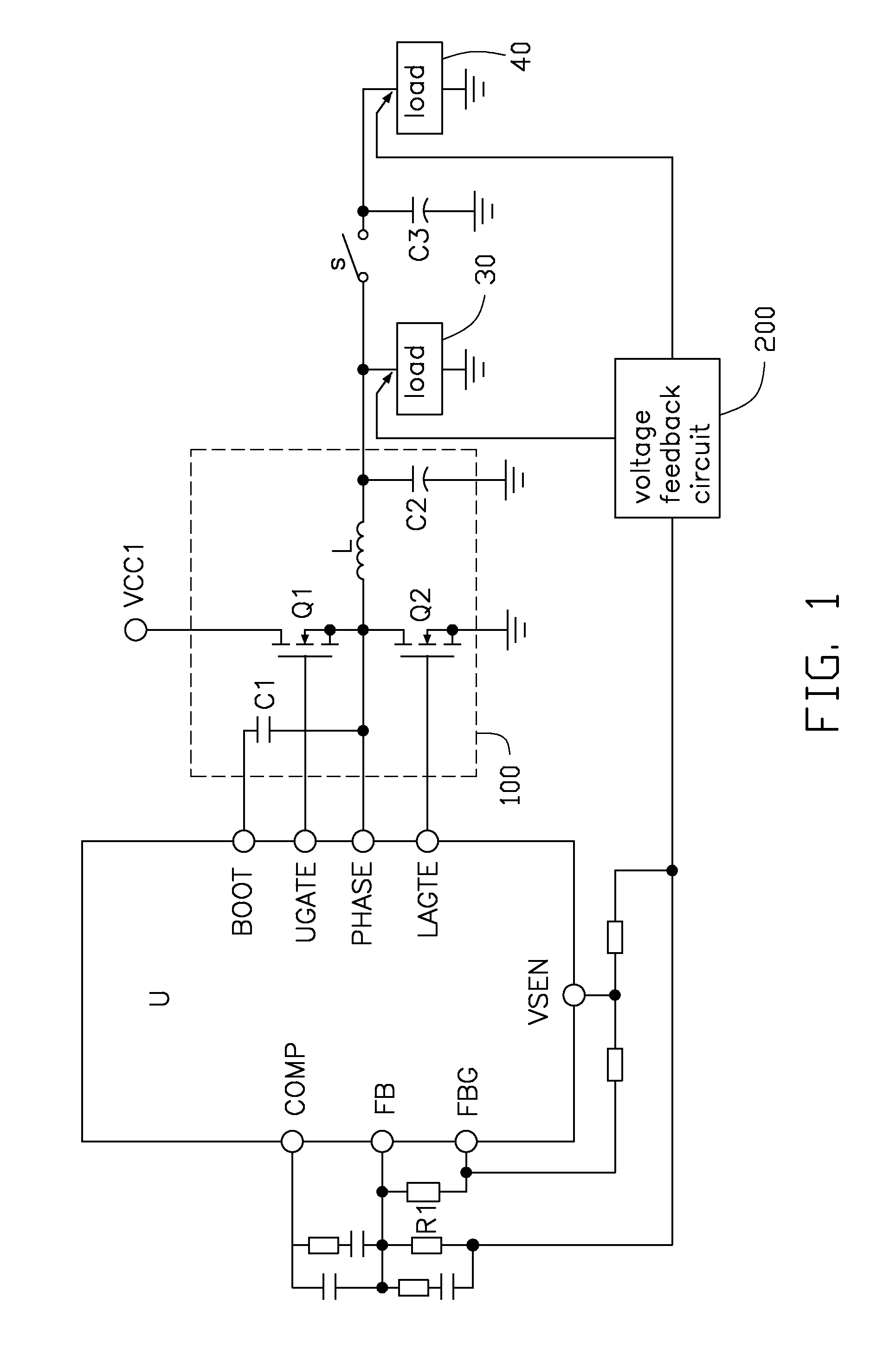 Power supply circuit for motherboard