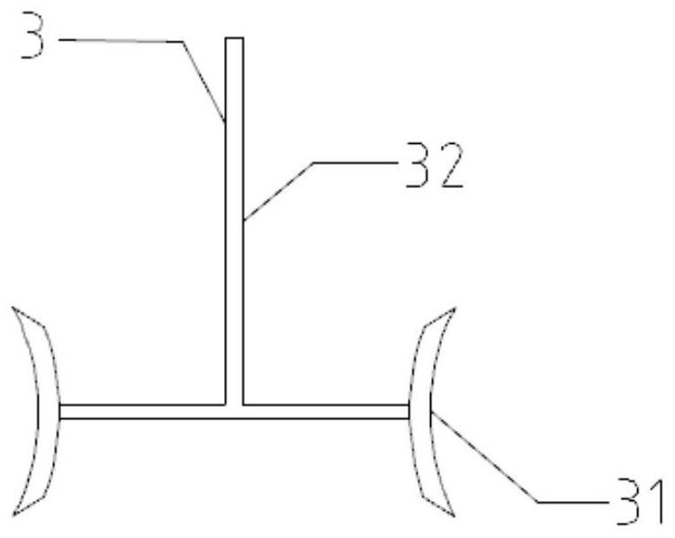 Slurry organic solid waste pyrolysis device and method