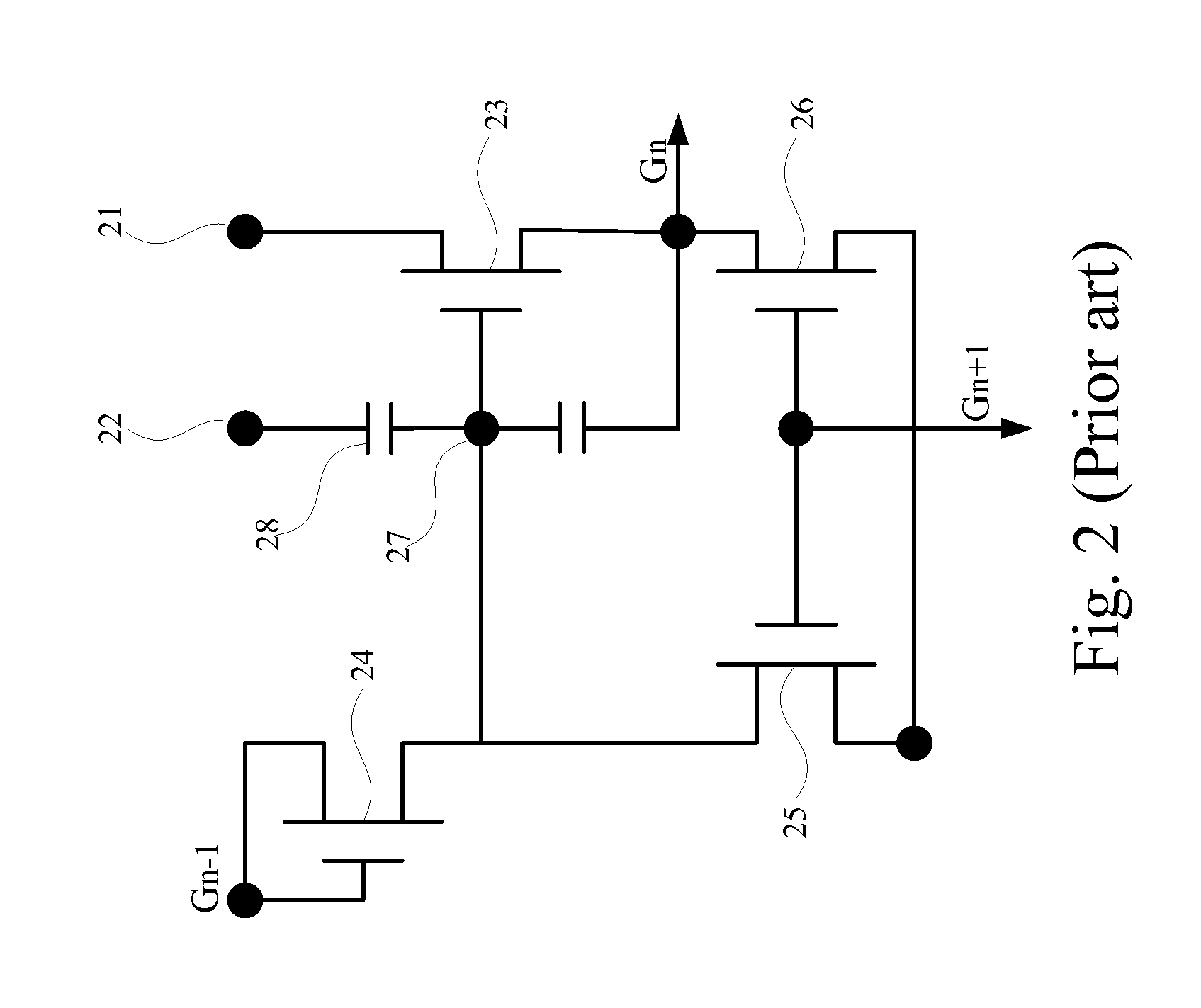 Driving Circuit of a Liquid Crystal Panel and an LCD