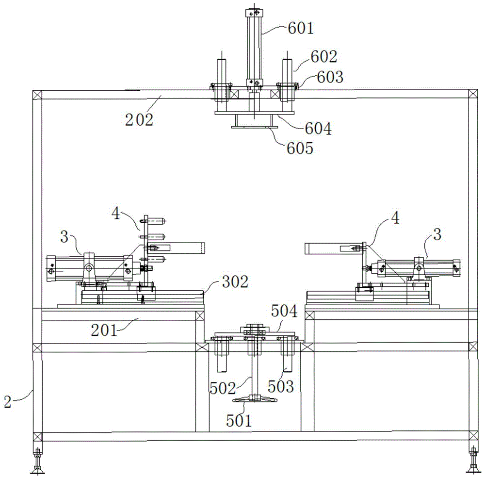 A water heater liner welding tool for spot welding positioning