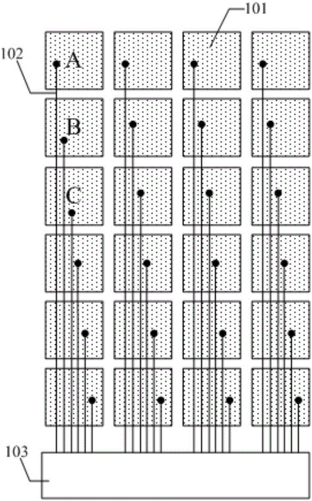 Touch electrode structure, touch screen panel and display device