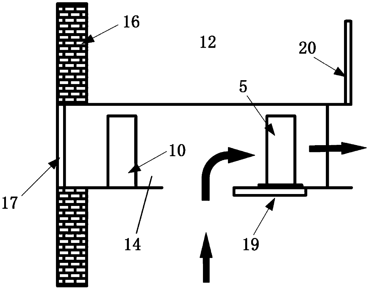 Heat storage defrosting system for cold storage air cooler and cold storage