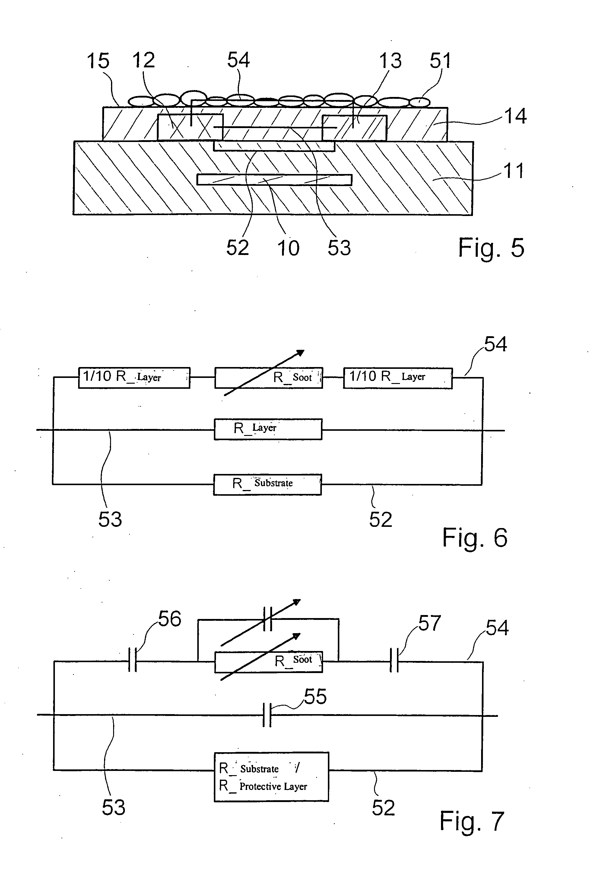 Sensor for detecting particles