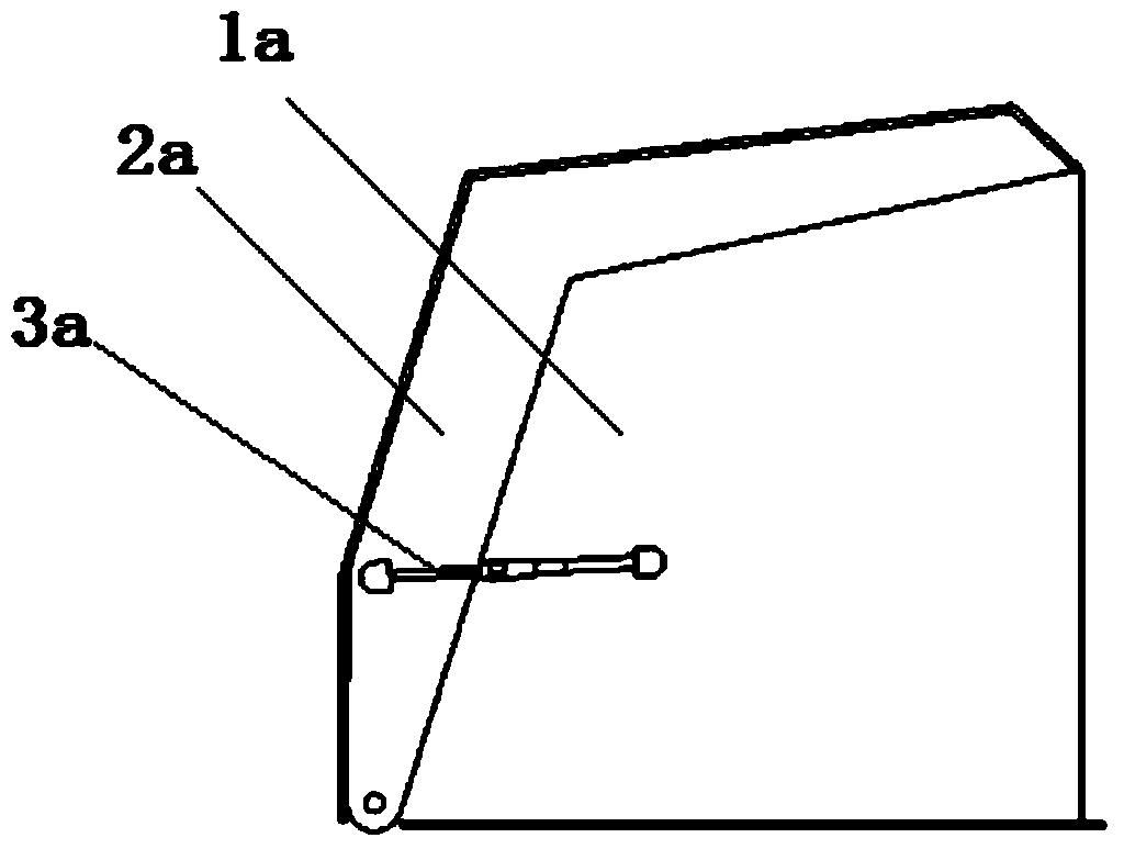 Upper cover opening device with protection function and impact crusher provided with upper cover opening device