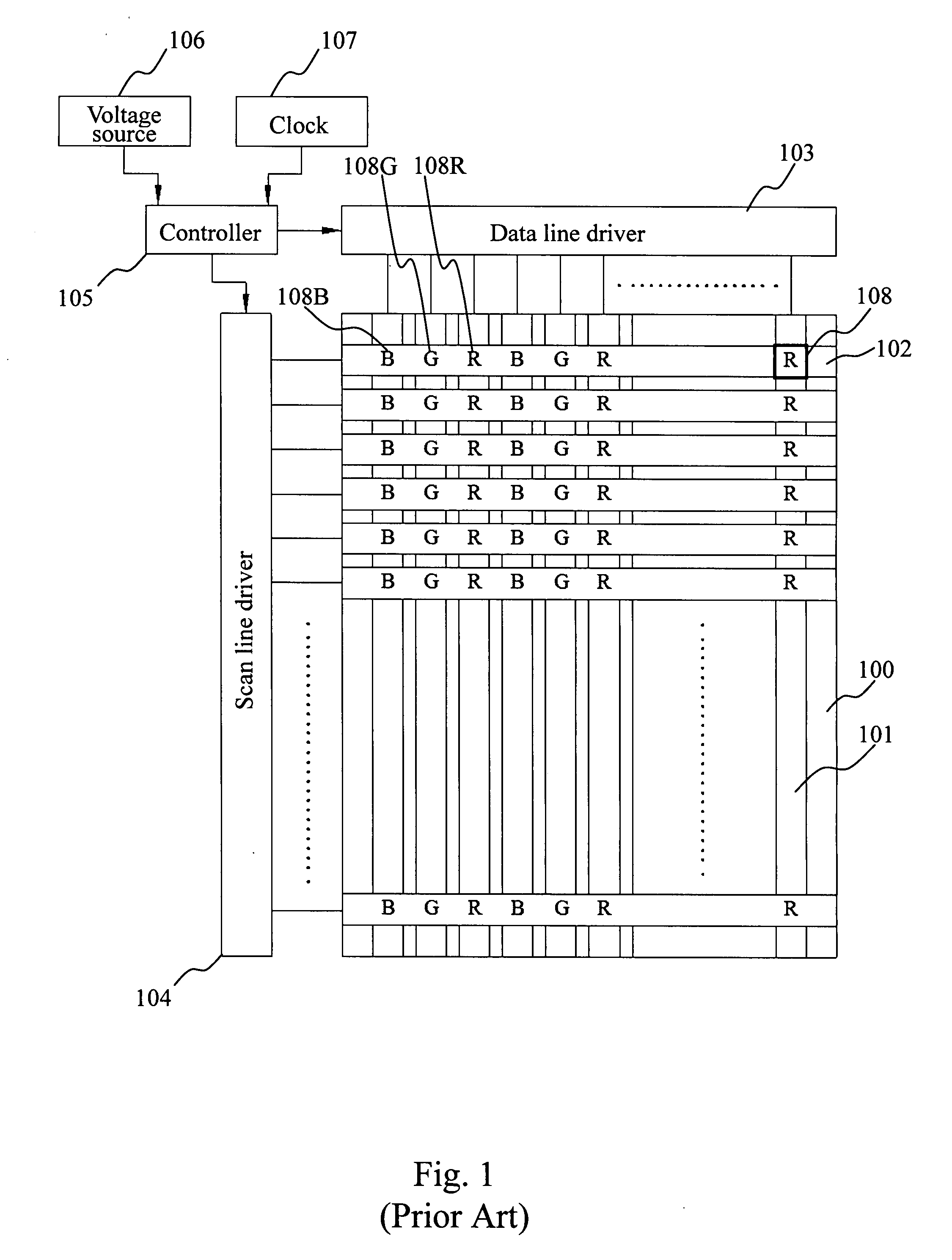 Color passive matrix bistable liquid crystal display system and method for driving the same