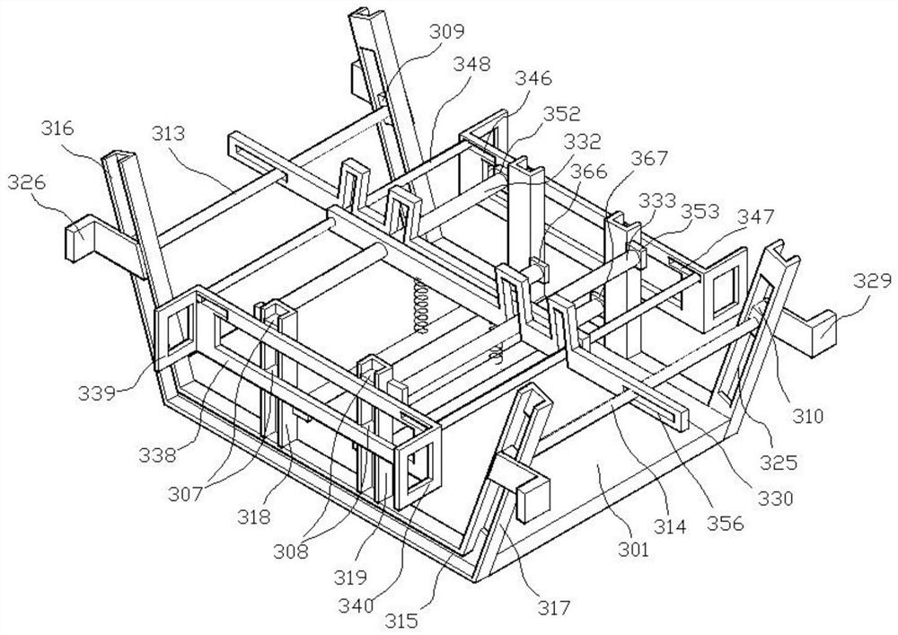 A lifting platform for central air-conditioning indoor unit auxiliary installation equipment