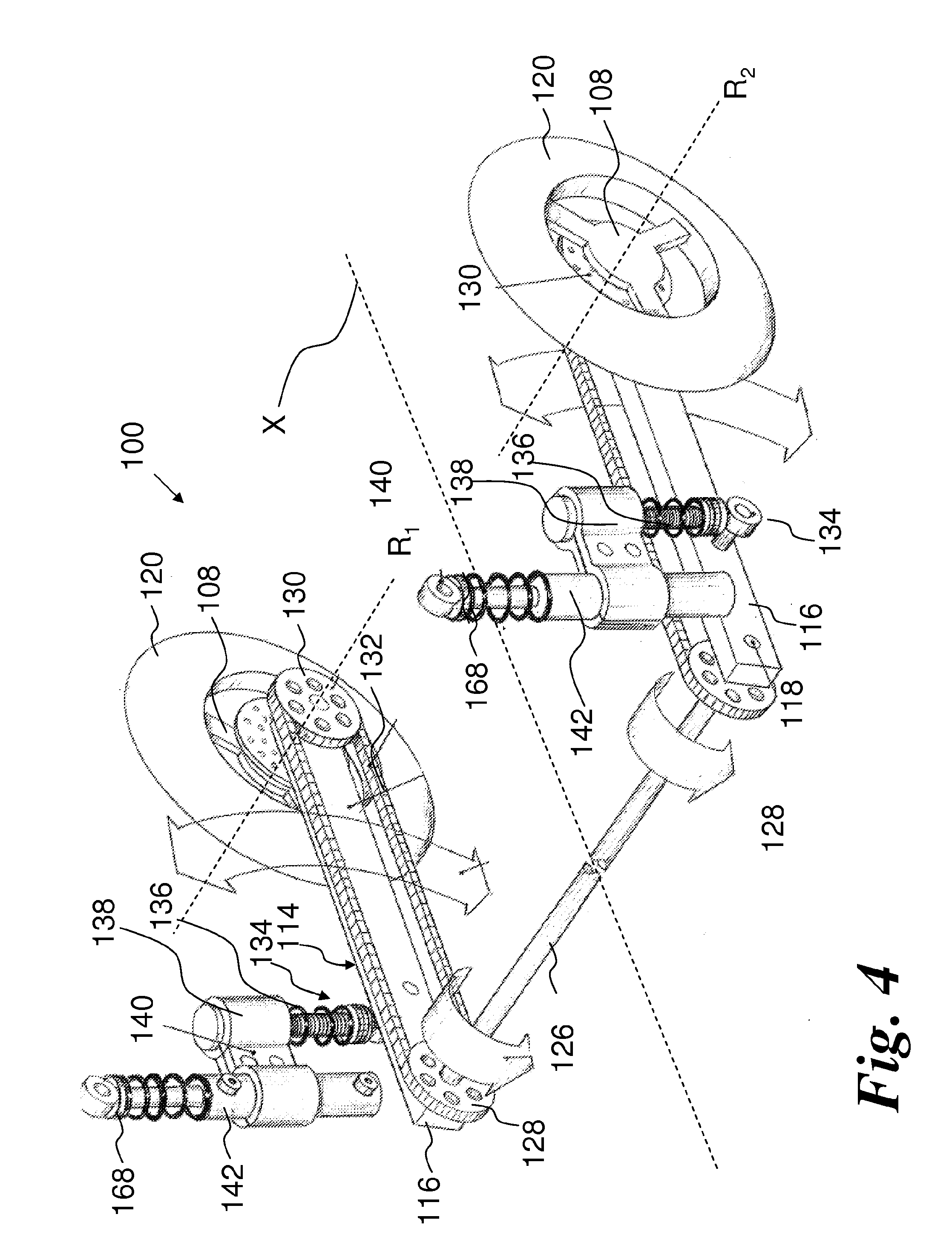 System and method for vehicle chassis control