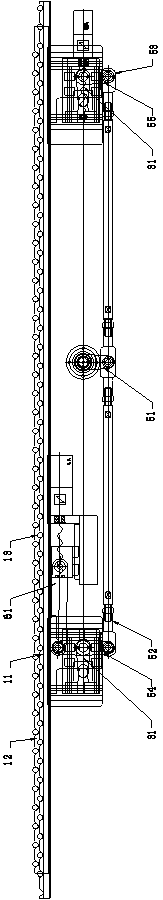 Carrying and conveying device of battery cell