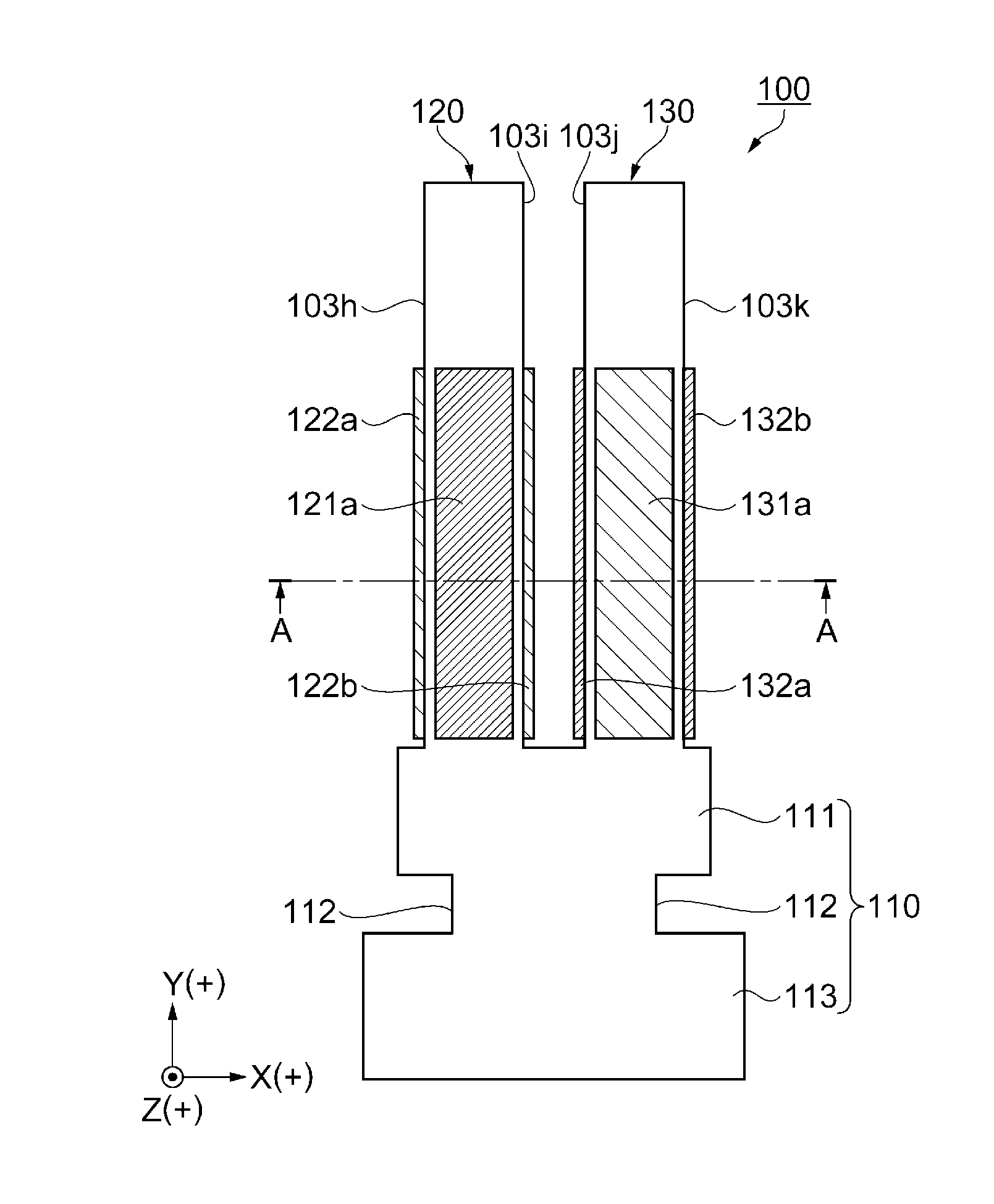 Vibrating element, electronic device, electronic apparatus, and moving object