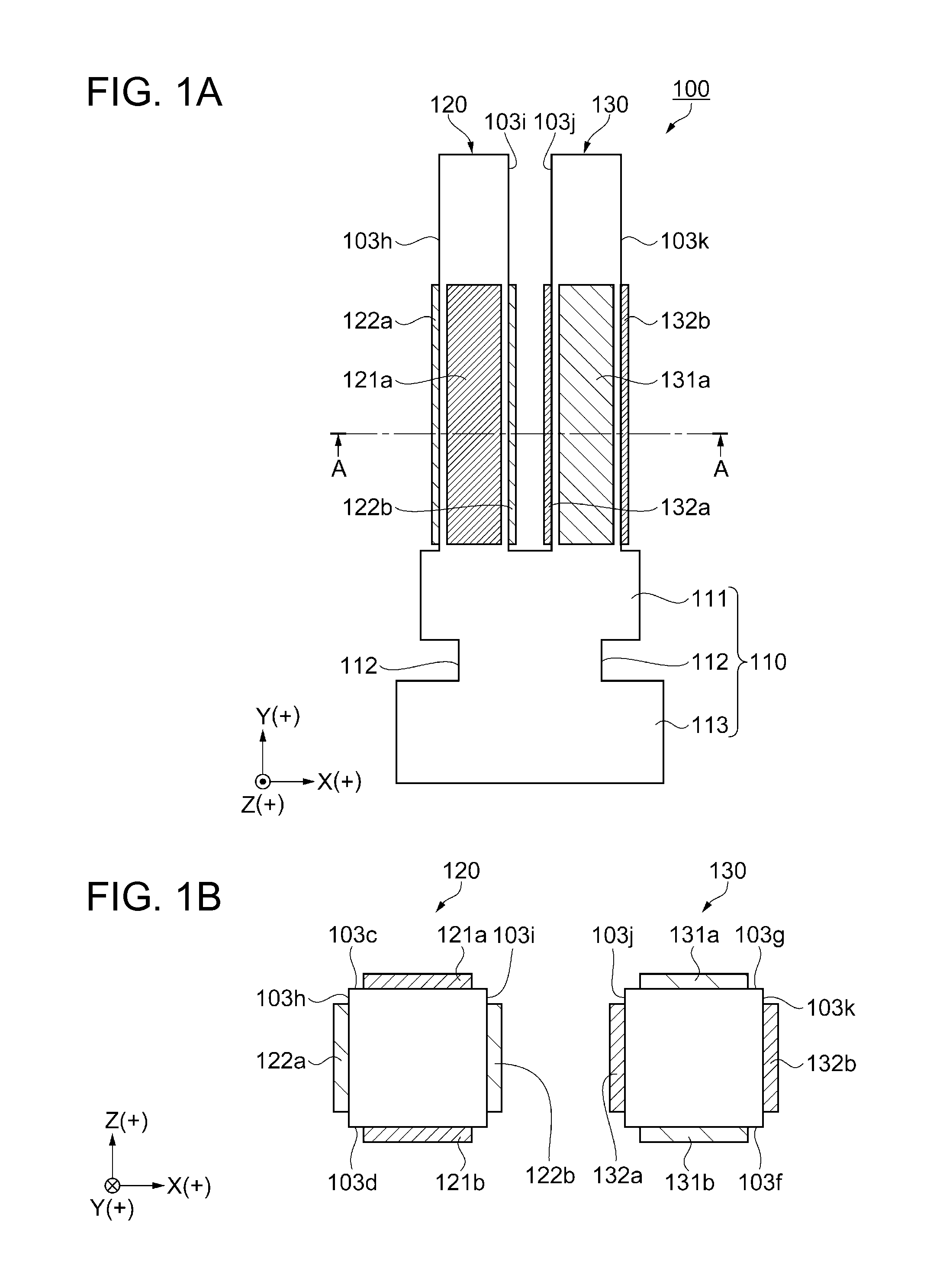 Vibrating element, electronic device, electronic apparatus, and moving object