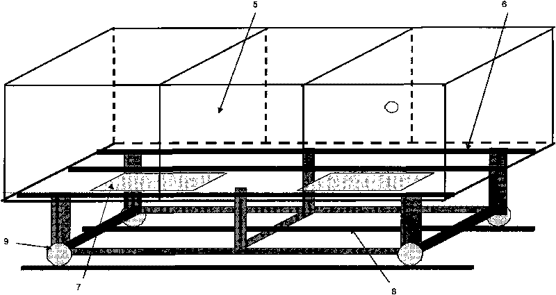 Fire simulation experiment platform for tunnel