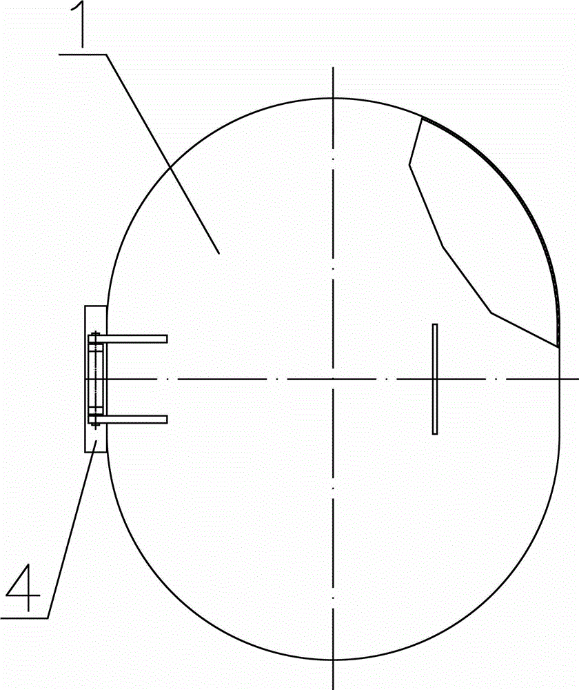 Device for preventing falling from hull deck manhole