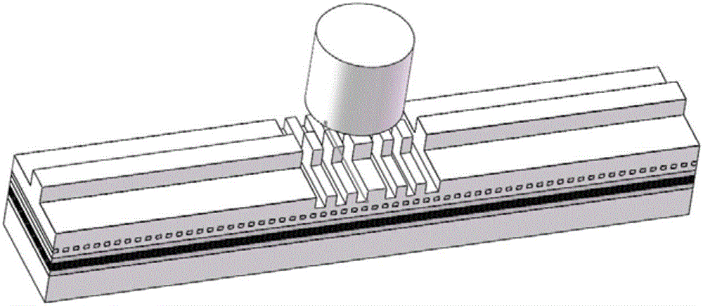 High-order surface grating surface-emitting semiconductor laser