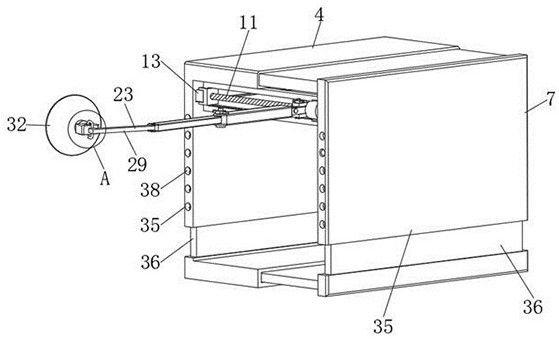 Simple auxiliary door for pet