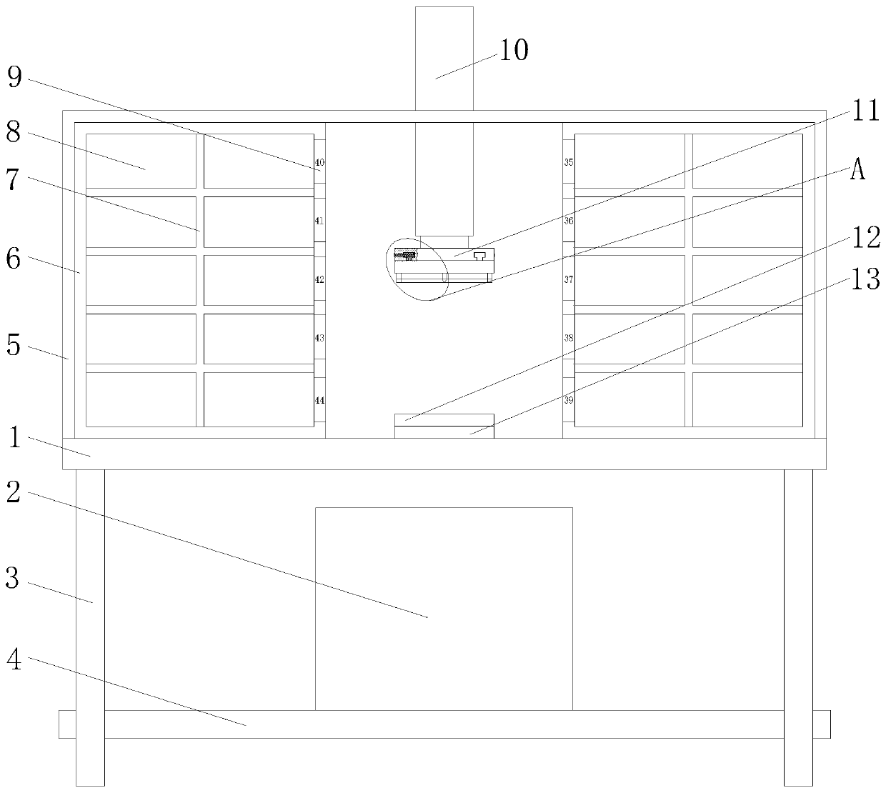 Edge cutting device for shoe sole processing for shoe production