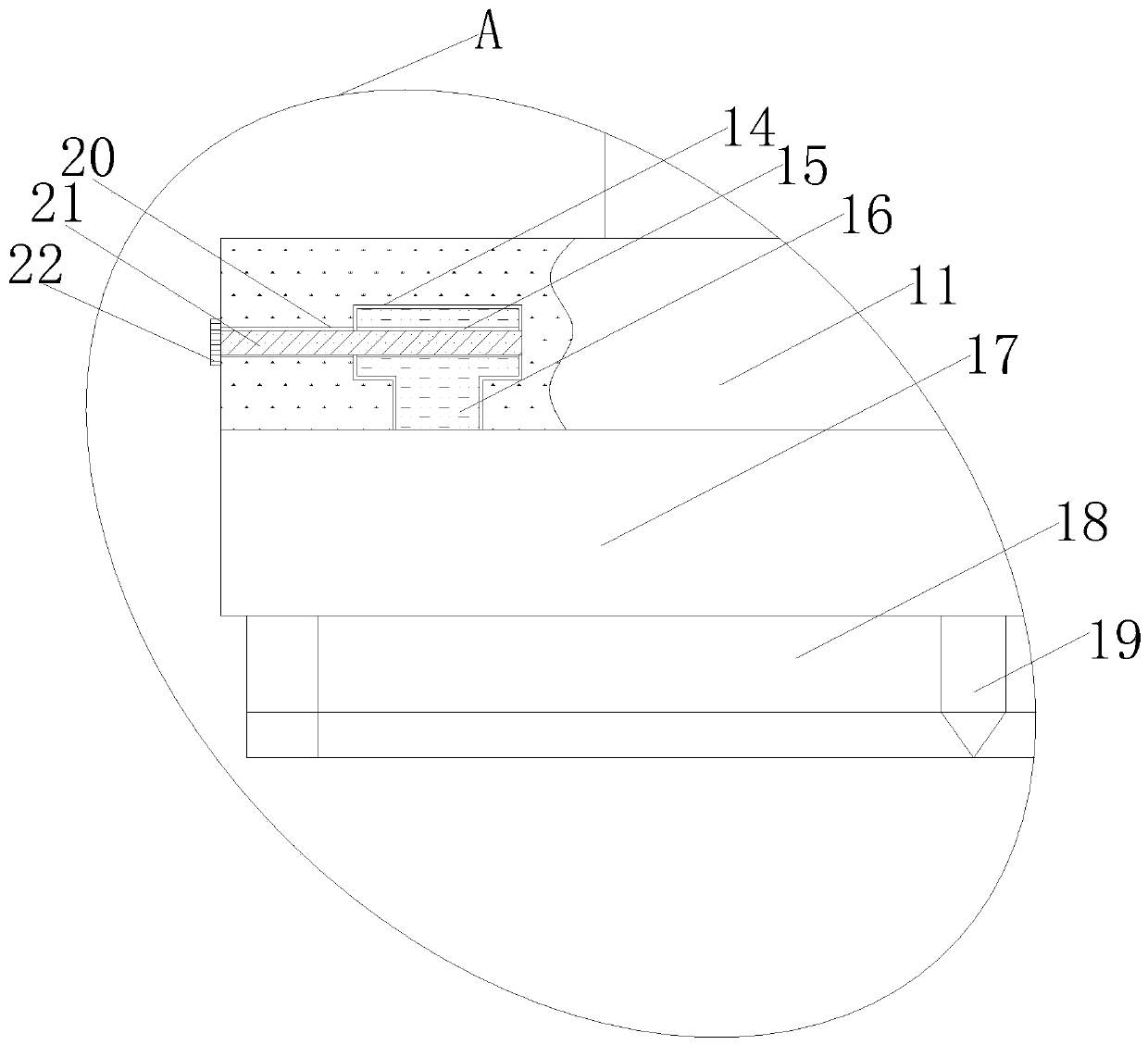 Edge cutting device for shoe sole processing for shoe production