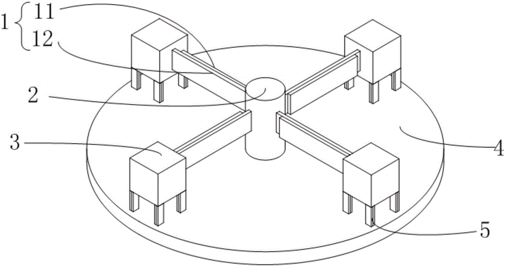 Stepping piezoelectric drive motor