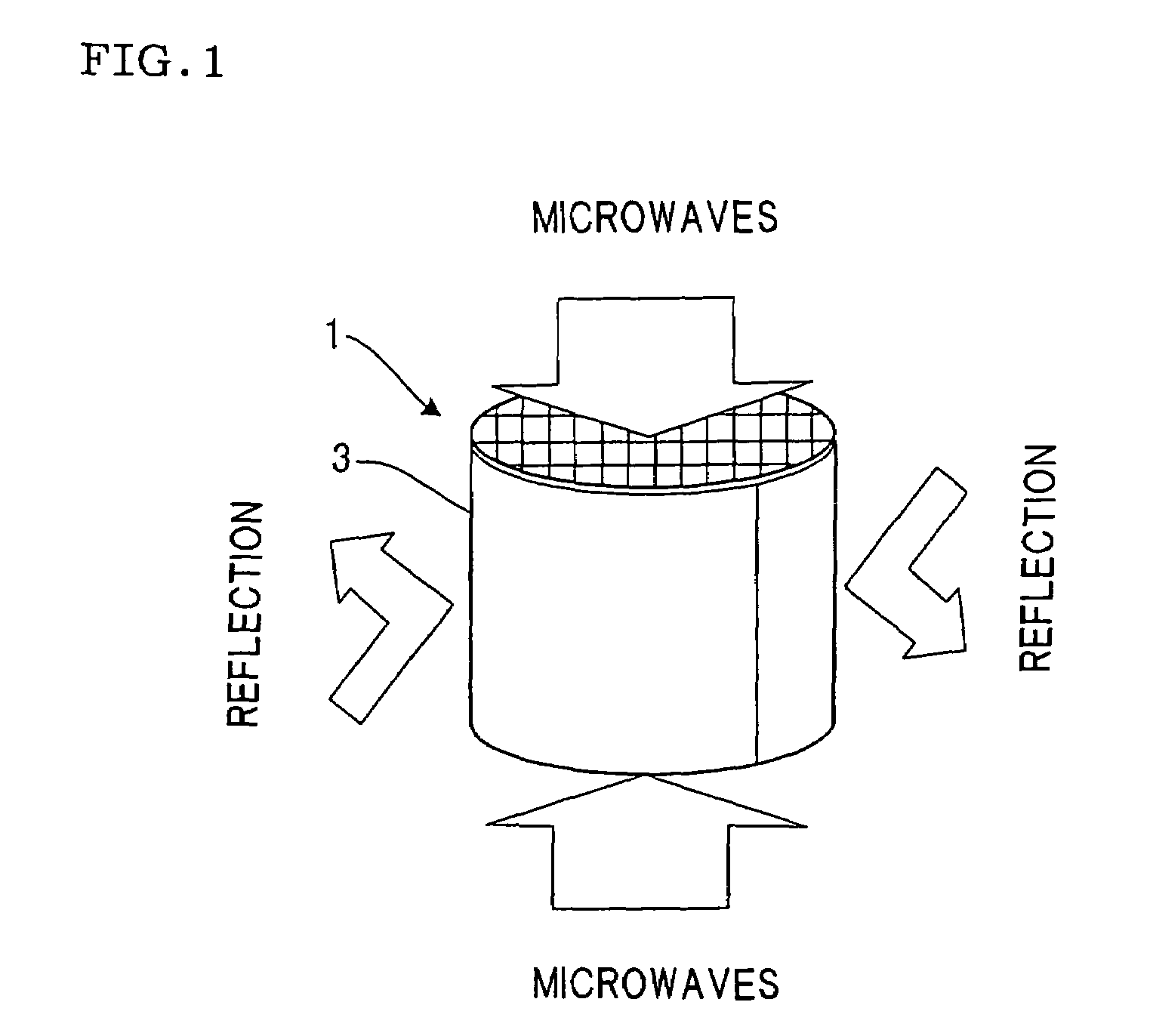 Microwave drying method of honeycomb formed bodies