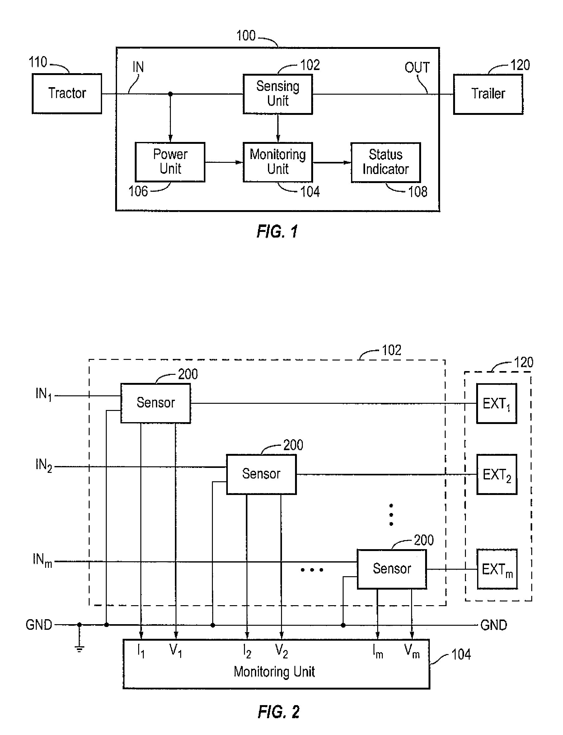 System for detecting the integrity of a lighting circuit