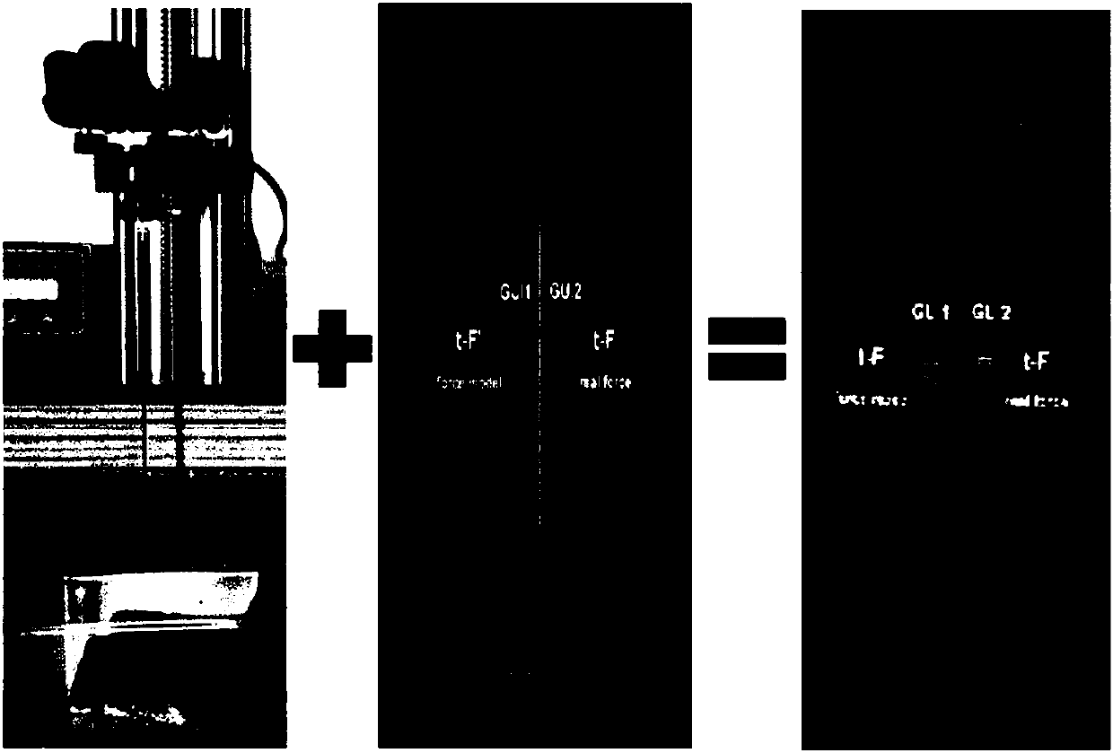 Tactile sensation visualization puncturing surgery navigation system based on augment reality