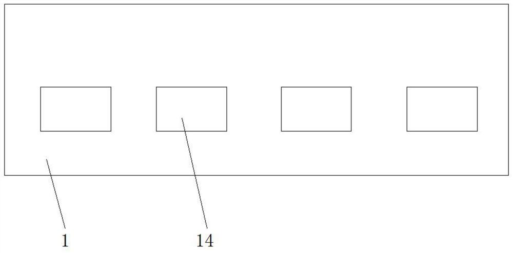 High-sealing sliding window with hidden drainage structures