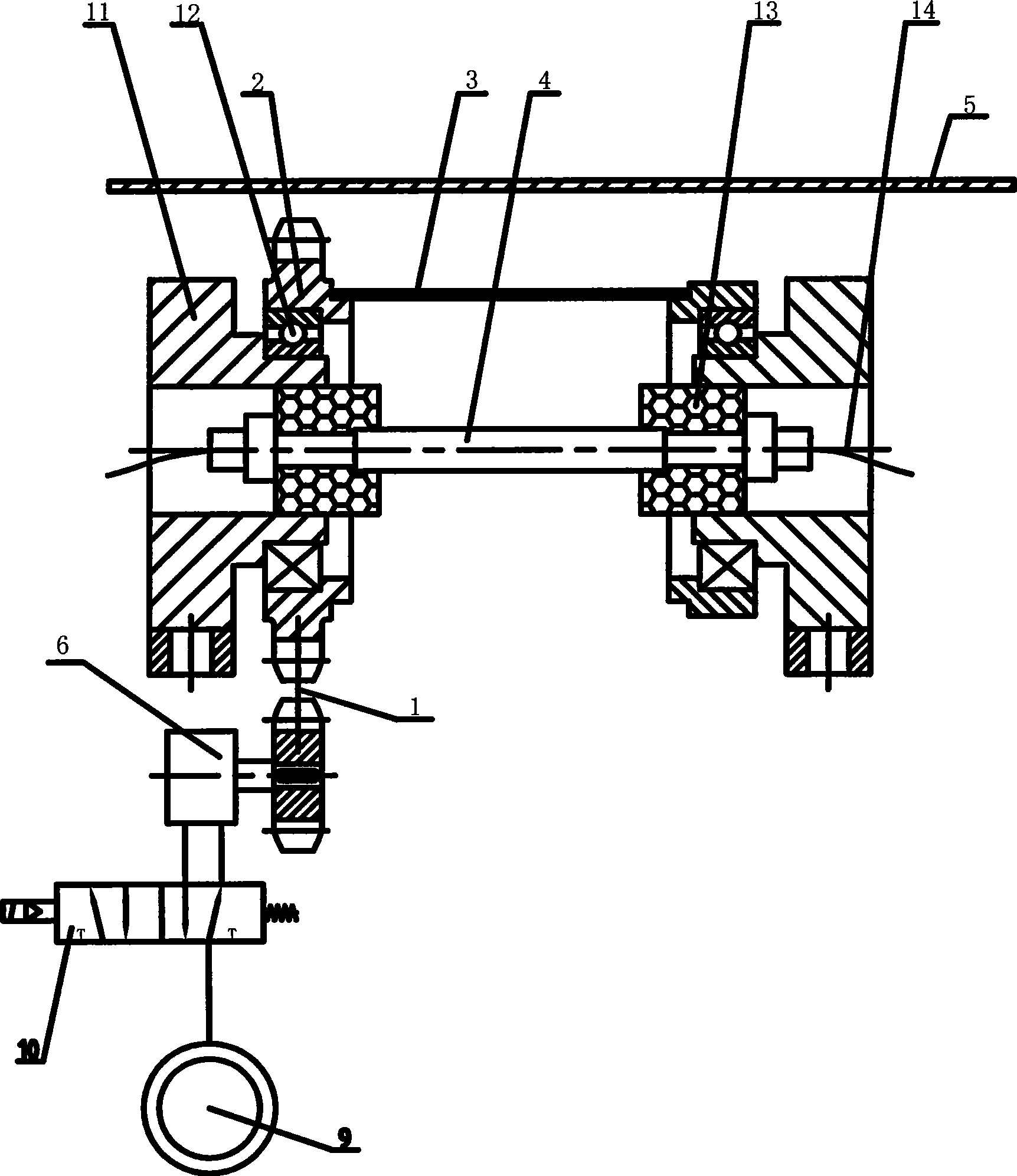 Method and device for drying printed corrugated board