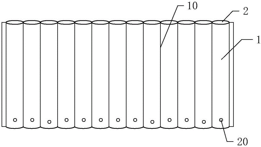 Winter-heating vacuum greenhouse without supports, stand columns and quilts