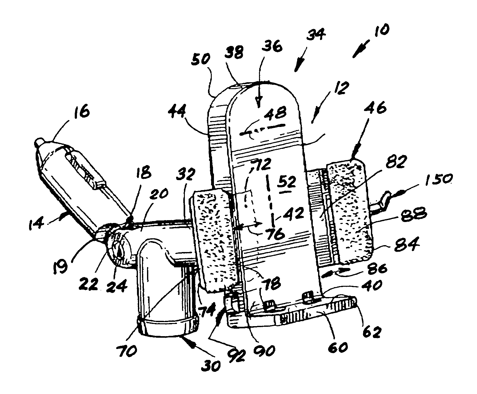 Accessory for supporting a cellular telephone in a motor vehicle