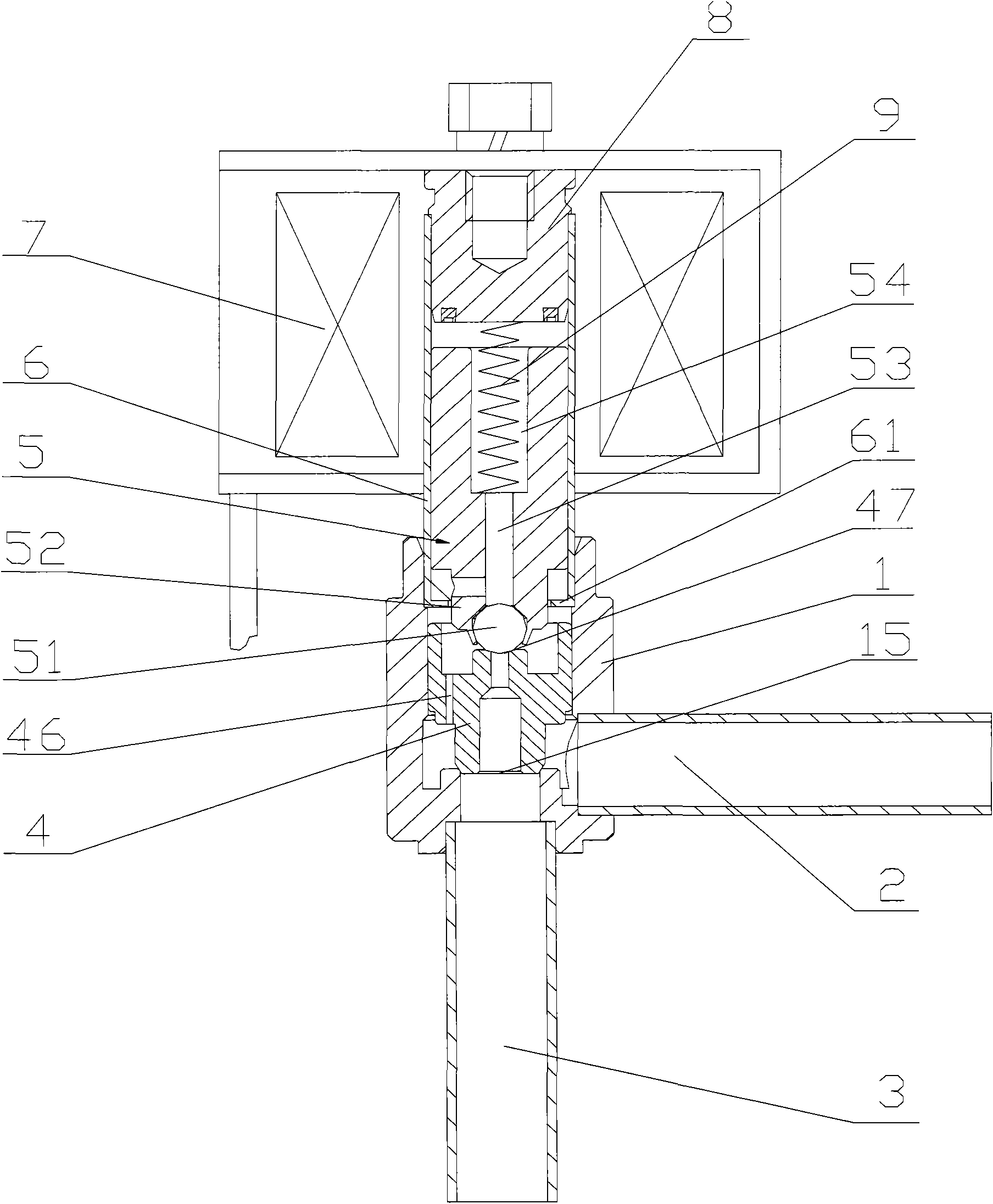 Electromagnetic valve