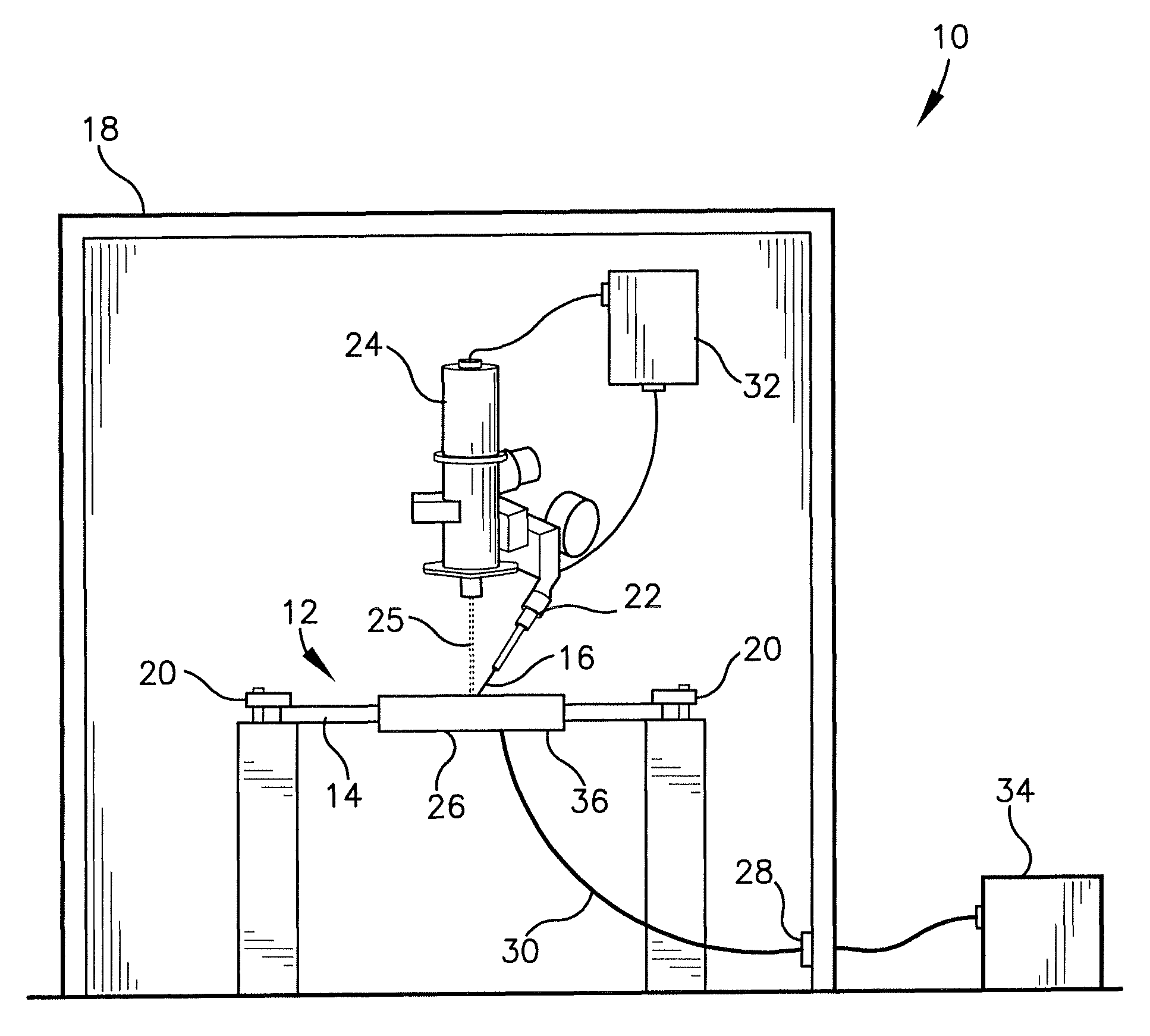 System and method to form and heat-treat a metal part