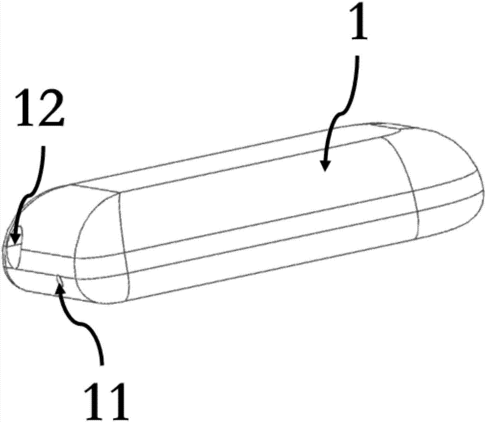 Airbag-based implantable wireless intracranial pressure monitoring system