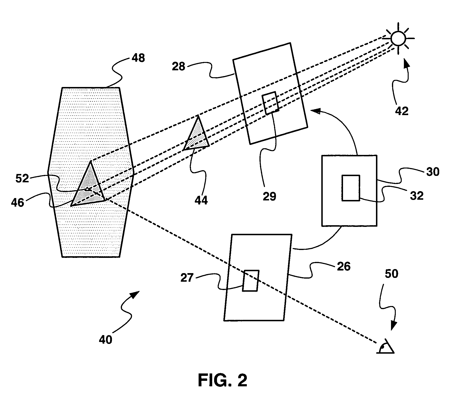 System and method for shadow rendering