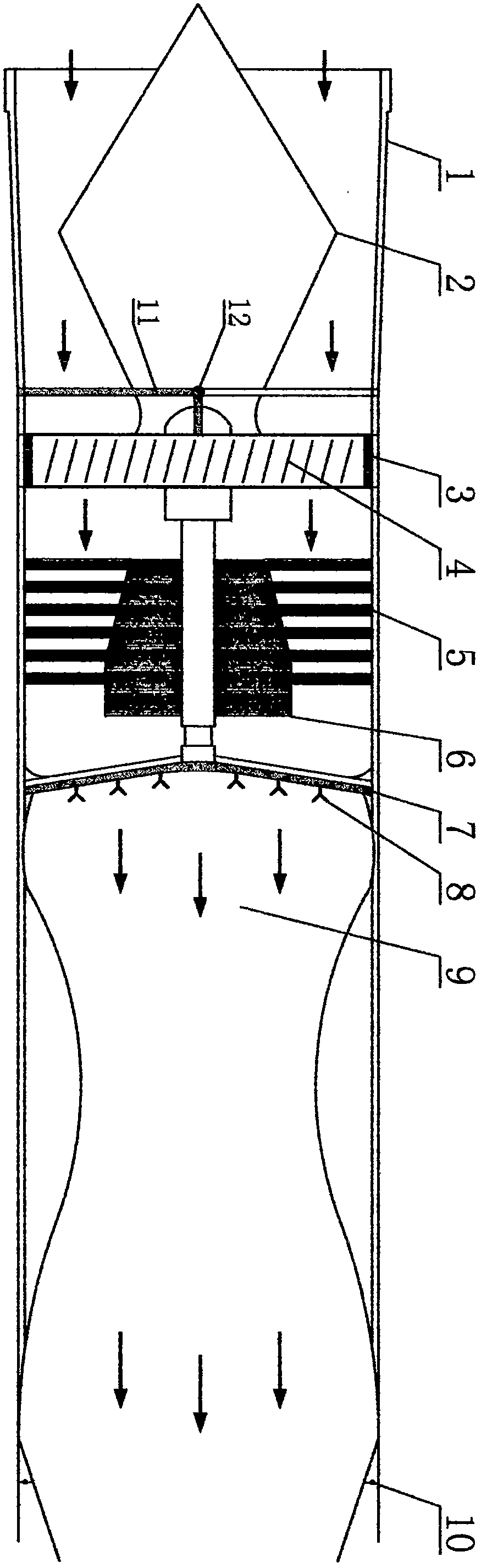 UFO-type vertical take-off and landing hypersonic jet stealth aircraft