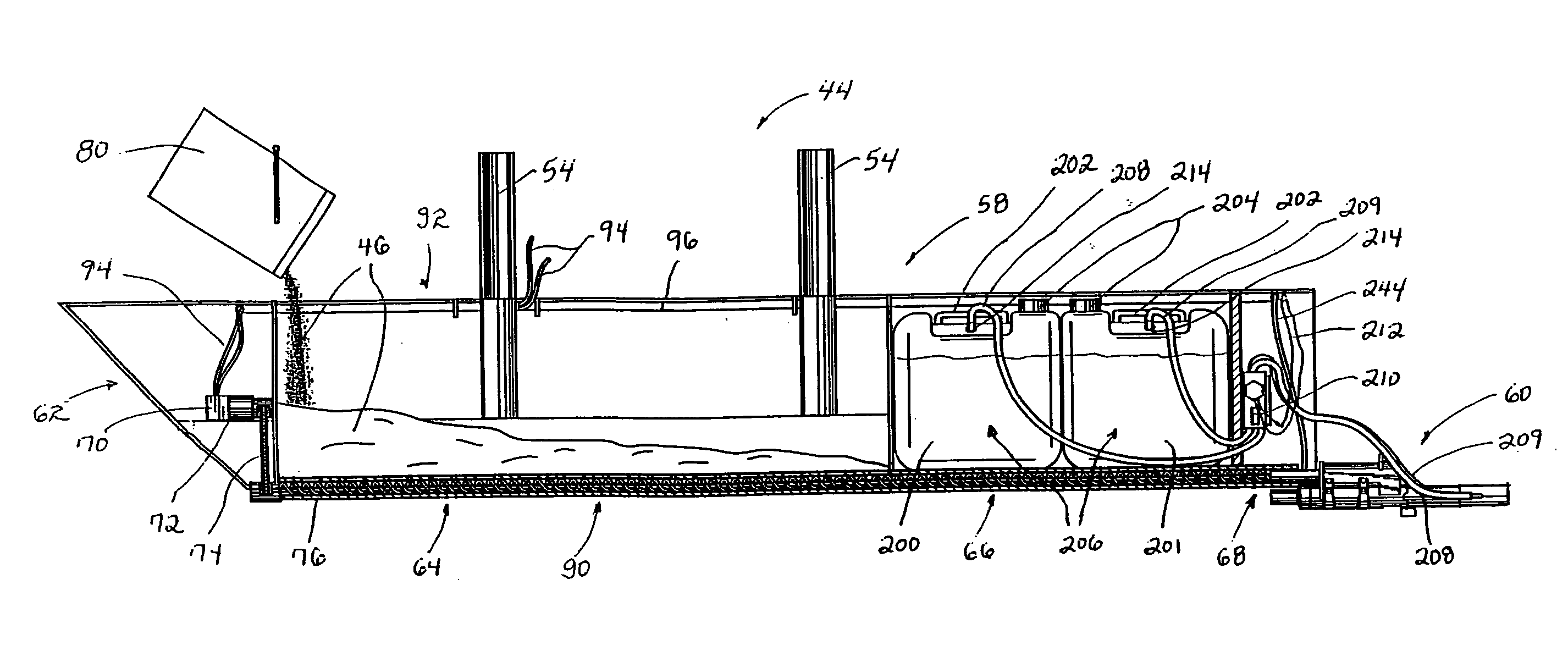 Aerial application dispersal system