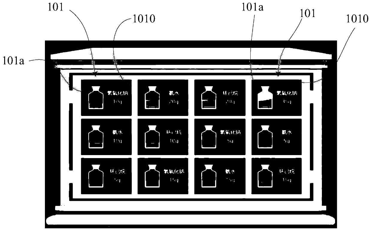 Hazardous chemical storage management system